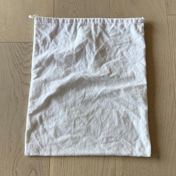 Brighton White Logo Dust Bag - Picture 2 of 4